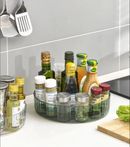 Kit Cocina 360° Organizada | Bandeja Giratoria Lazy Susan + Estante Magnético Para Especias