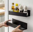 Kit Cocina 360° Organizada | Bandeja Giratoria Lazy Susan + Estante Magnético Para Especias