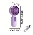 Kit Frescura Doble FreshGo™ | 2 Mini Ventiladores Portátiles Recargables