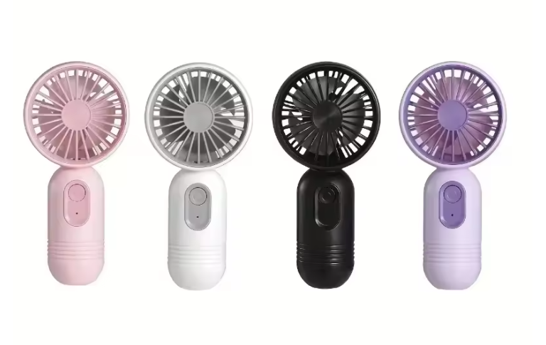 Kit Frescura Doble FreshGo™ | 2 Mini Ventiladores Portátiles Recargables