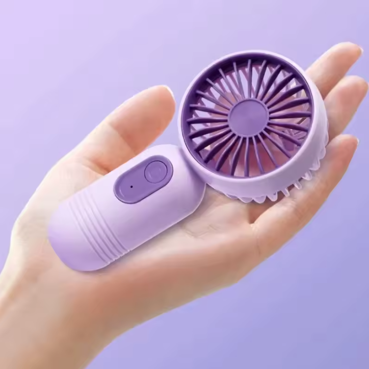 Kit Frescura Doble FreshGo™ | 2 Mini Ventiladores Portátiles Recargables