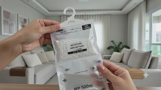 Kit Hogar Seco™ Antihumedad para Armarios (5 Bolsas Colgantes)